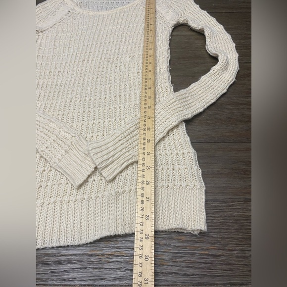 Love Change Loose Open Knit Sweater Women Size Medium - Picture 5 of 7